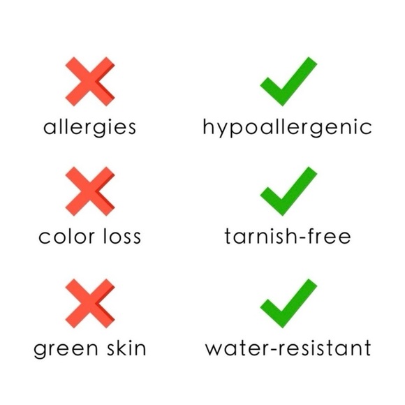 18K Gold Plated Necklace and Earring Set - Picture 6 of 6